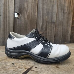 FootJoy Contour Golf Shoes Black and White Unisex